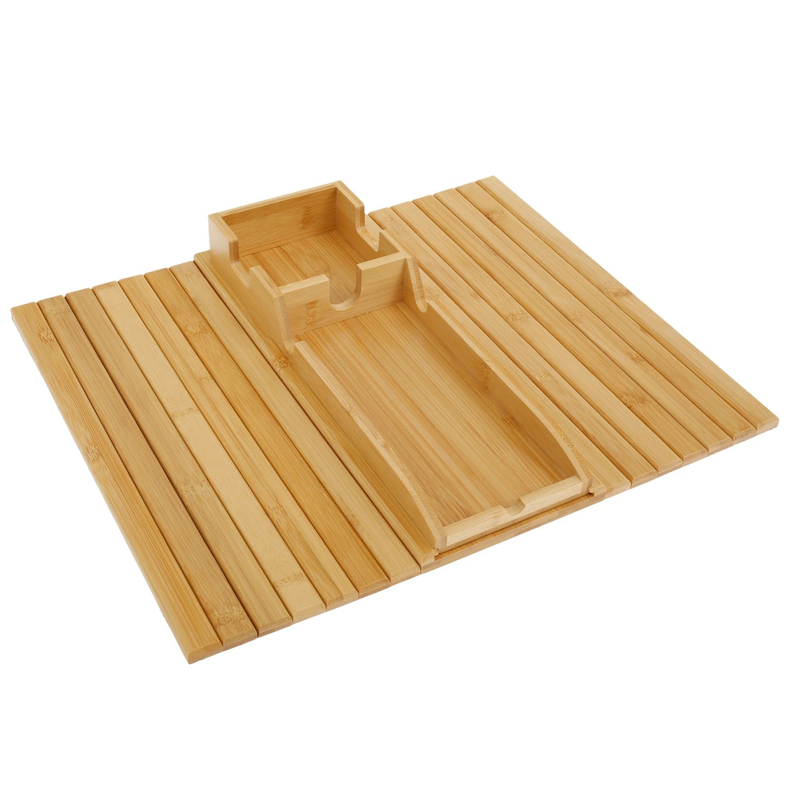 Bamboo Sofa Armrest Tray Safilon