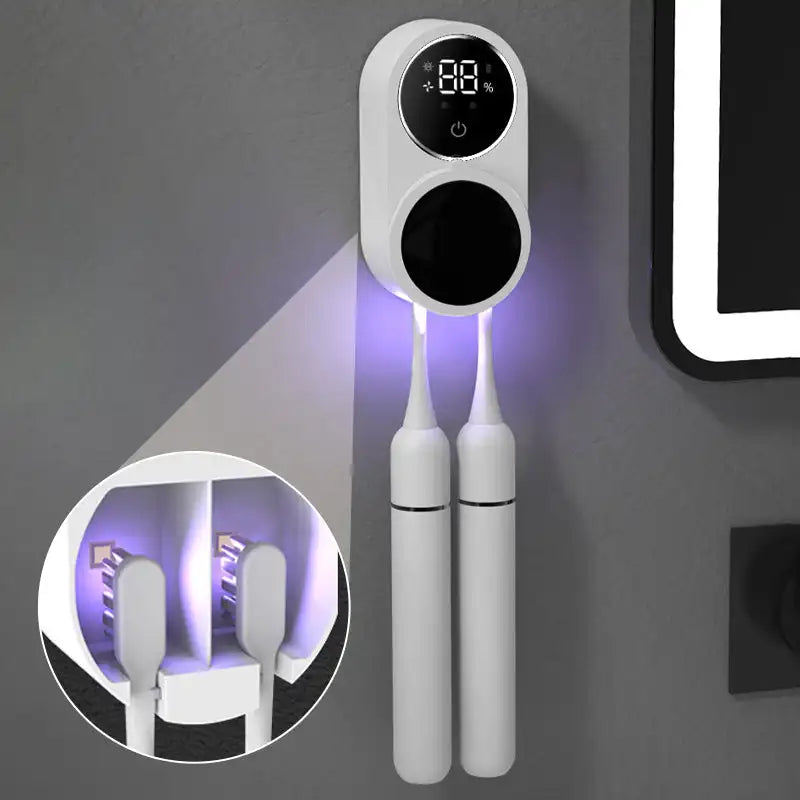 UV Toothbrush Sanitizer & Holder Safilon