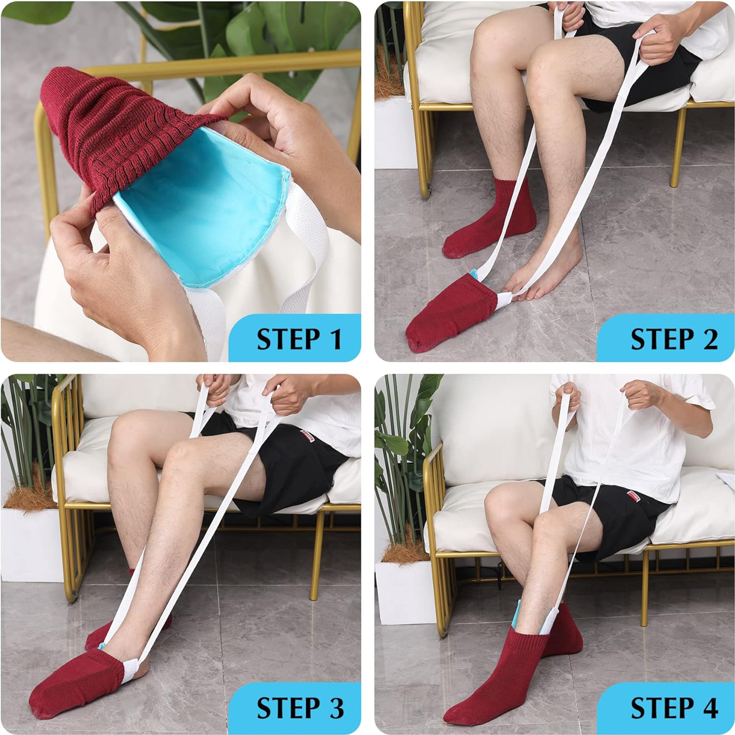 No Bending Sock Aid Safilon